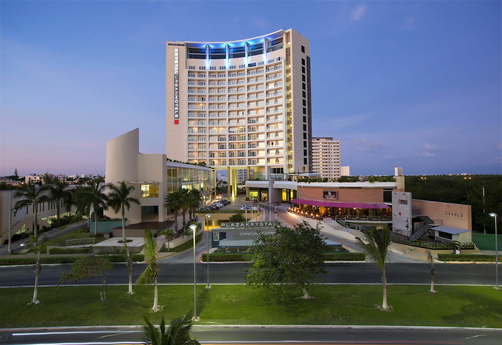 Krystal Urban Cancun & Beach Club Eksteriør billede